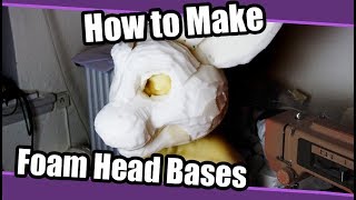 Tutorial 48 Foam Head Base for Fursuits Bucket Method [upl. by Adnilab871]