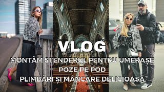 Vlog  organizare haine  poze la înălțime  la pas prin centru  mini haul Farmacia Tei  Terranova [upl. by Souvaine]