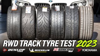 RWD Track Day Tyre Test 2023  Pilot Sport 5  AR1  CRS  AD09  A052  Direzza DZ03G BMW M240i [upl. by Stanley]