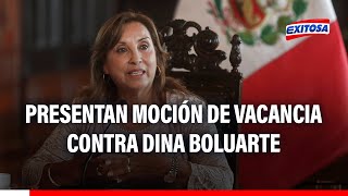 🔴🔵Perú Libre presenta moción de vacancia contra presidenta Dina Boluarte por incapacidad moral [upl. by Limoli]