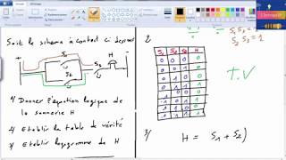 logique combinatoire  Exercice corrigé 3 [upl. by Nnaaras25]