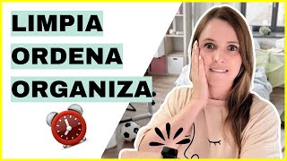 Como Ordenar y Organizar Tu Casa Cuando Tienes Poco Tiempo [upl. by Natsrik]