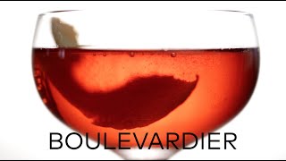 Boulevardier  Drinking  Tasting Table [upl. by Ruperta]