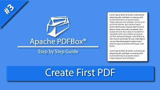 PDFBox create PDF  PDFBox Tutorial  Pdfbox tutorial create pdf  How do I create a PDF from PDFBox [upl. by Marijane]