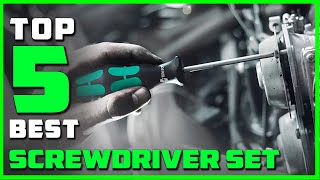 Best Screwdriver Set in 2024  Top 5 Screwdriver Sets Review [upl. by Rimaj]