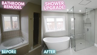 MASSIVE Ensuite Bathroom Renovation [upl. by Shel510]