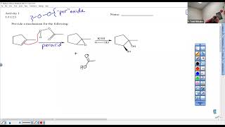 c242w23L3Act1 Mechanisms Peracid epoxidation and opening epoxides [upl. by Aloisius960]