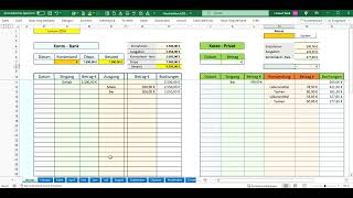 Excel Mein Haushaltsbuch für 2024 [upl. by Rabin]