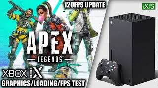 Apex Legends 120FPS Update  Xbox Series X Gameplay  FPS Test [upl. by Radman]