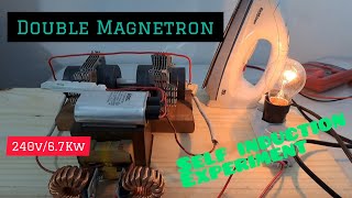 Free energy generator  double magnetron valve experiment [upl. by Kenwrick]