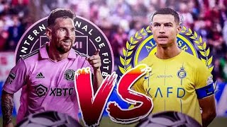 Al Nassr vs Inter Miami 😱  Messi vs Ronaldo [upl. by Isherwood]