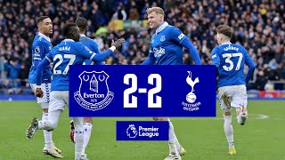 EVERTON 22 TOTTENHAM HOTSPUR  Premier League highlights [upl. by German]