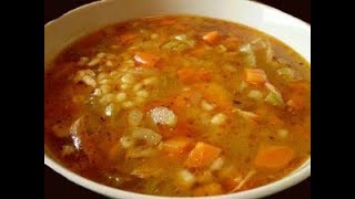 Recette Soupe à lOrge Délicieuse [upl. by Anail]