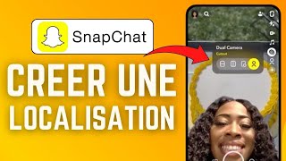 Comment Creer Une Localisation Sur Snapchat  FACILE [upl. by Allecnirp]