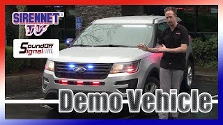 SoundOff Signals Demo Ford Utility featuring bluePRINT [upl. by Arul]