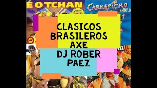 CLASICOS BRASILEROS PARA BAILAR AXE BAIHAEOTCHANTERRA SAMBAMICHEL TELO CARRAPICHO DJ ROBER PAEZ [upl. by Alyehc]