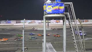 figure 8 chain racing at irwindale speedway 81223 [upl. by Airym]