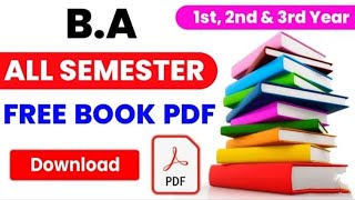 How to download BA all books in hindi  ba books kaise download karen  ba books download [upl. by Naraj]