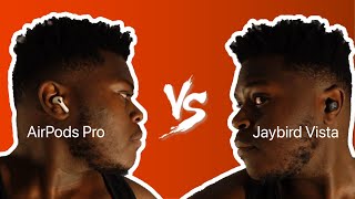 Jaybird Vista vs Airpods 2 [upl. by Zetta]