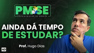 Dá tempo de estudar para o concurso da PMSE Sgt Hugo Dias HD Cursos [upl. by Nyar]