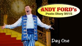 Andy Fords Panto Diary 2013 day one [upl. by Granger380]