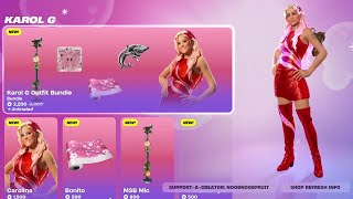 CAROLINA quotThe Red Dress Queenquot is Finally Here  Fortnite x Karol G [upl. by Stearns85]