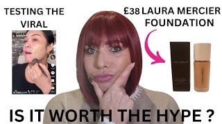 GRWM TESTING THE VIRAL LAURA MERCIER FOUNDATION IS IT WORTH THE HYPE [upl. by Enrika]