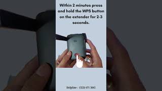 How to setup MI wifi extender AC1200 using WPS method miwifiextender ac1200 [upl. by Rabaj]