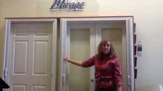 Mirage Retractable Screen Door  How it works [upl. by Dodie104]