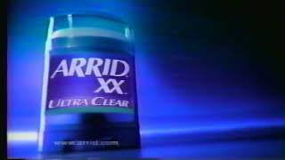 Arrid XX Ultra Clear 1999 Commercial Antiperspirant Deodorant Stress Stinks Arrid Works [upl. by Siegfried]