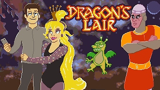 Dragons Lair NES Full Playthrough MikeMatei Retro [upl. by Nylarak517]