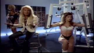 David Lee Roth  A Lil Aint Enough 1991 Music Video WIDESCREEN 720p [upl. by Naasar]