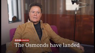 Donny Osmond interview on 50th anniversary since The Osmonds touched down in the UK  20Oct2023 [upl. by Irollam790]