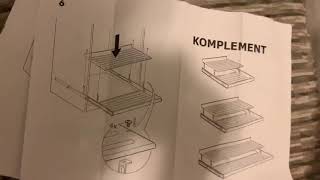 Ikea komplement pull out shoe shelf [upl. by Wat]