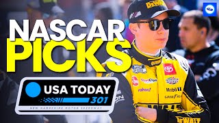 2024 USA Today 301  NASCAR Preview Odds amp Betting Picks  DFS Bets  RotoBaller [upl. by Darrin]