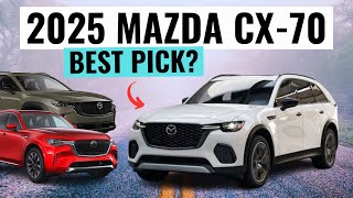 Is The NEW 2025 Mazda CX70 A Better SUV Than The CX90 amp CX50 [upl. by Yelyak]