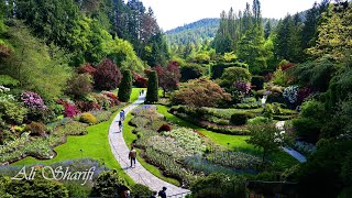 The Butchart Gardens Vancouver Island Victoria BC Canada [upl. by Heidie]