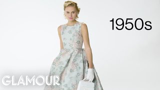 100 Years of Dresses  Glamour [upl. by Erleena]