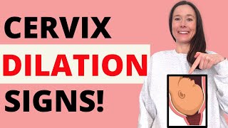 CERVIX DILATION SYMPTOMS  WHAT DOES CERVICAL DILATION FEEL LIKE AND HOW TO TELL IF YOU ARE DILATED [upl. by Brigida]