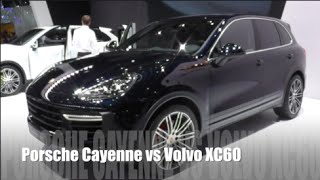 Porsche Cayenne 2015 vs Volvo XC60 2015 [upl. by Lai751]