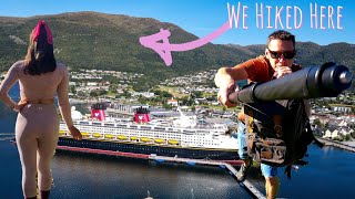 Hiking amp Vikings Nordfjordeid  Norwegian Fjords Cruising With Disney E3 [upl. by Ellita701]