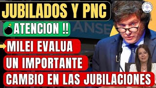 IMPORTANTE CAMBIO que quiere hacer MILEI en las JUBILACIONES de Anses [upl. by Diarmid372]