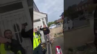 Derbyshire Police help bailiffs amp are owned by Citizen Part 1 [upl. by Nezam]