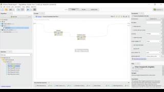 Text Mining Example Using RapidMiner [upl. by Beker576]