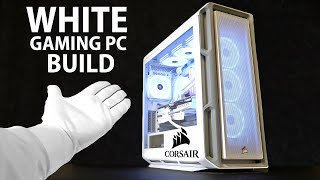 Building a White Gaming PC 2023 [upl. by Sadirah]