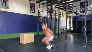 Kettlebell Cyclist Hack Squat [upl. by Nnewg827]