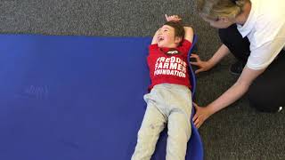 Physical Therapy  Cerebral Palsy  Being Fun  Freddy Farmer Foundation [upl. by Aneri]