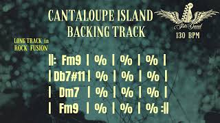 Cantaloup Island Backing Track Rock Fusion in Fm [upl. by Murdock]