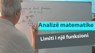 Ushtrime nga Analiza Matematike  Veti e limiteve të njëanëshme të një funksioni [upl. by Gosselin439]