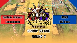 Dynamic Duos Philippines  Group Stage Round 7  Age of Empires 4 [upl. by Charlotta697]